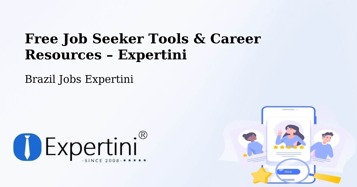 Free Job Seeker Tools & Career Resources – Pato Branco - Pato Branco, Brazil Jobs Expertini